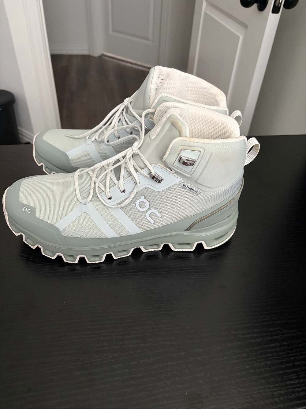 On cloud rock waterproof boots